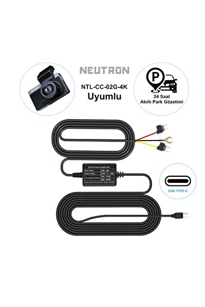 NEUTRON TYPE-C PARK MODU AKÜ BAĞLANTI KABLO KİTİ / HARDWIRE KİT