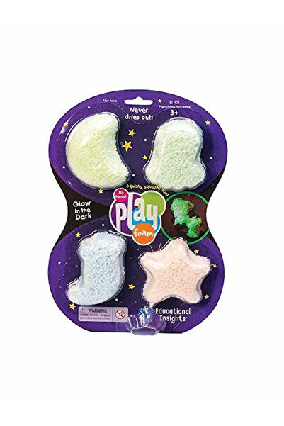Educational Insights Playfoam Glow In The Dark (4 Pack)