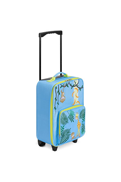 Navaris Rucsac cu troler pentru copii, 30 x 16 x 45 cm, cu mâner reglabil, 2 ...