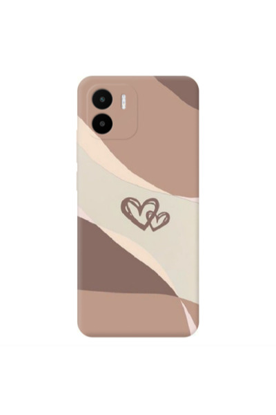 Other Xiaomi REDMI A2 Mini Hearts Transparent Silicone TPU Θήκη
