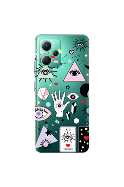 Other Xiaomi Redmi Note 12 Pro Plus 5G Pyramid eyes Transparent Silicone TPU ...