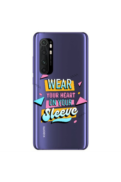 Other Xiaomi Mi Note 10 Lite Wear Your Heart Transparent Silicone TPU Θήκη