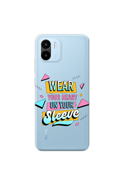 Other Xiaomi REDMI A2 Wear Your Heart Transparent Silicone TPU Θήκη