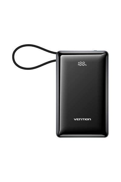 Vention Dash Serisi 65W 20000mAh Dahili Kablolu Yüksek Hızlı Power Bank - Lap...