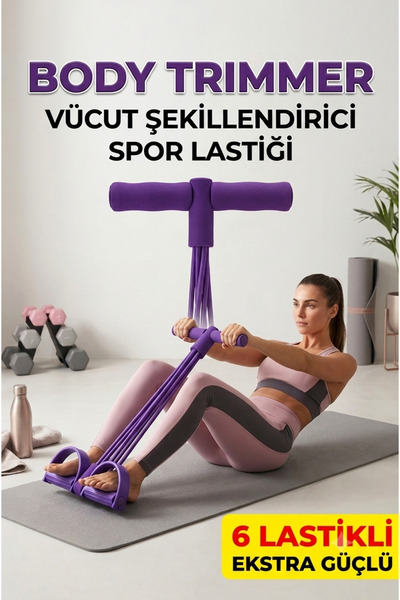 HerŞey Marketing Aparat de fitness cu pedale Body Trimmer cu 6 anvelope Apara...