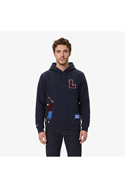 Lacoste Erkek Lacivert Sweatshirt
