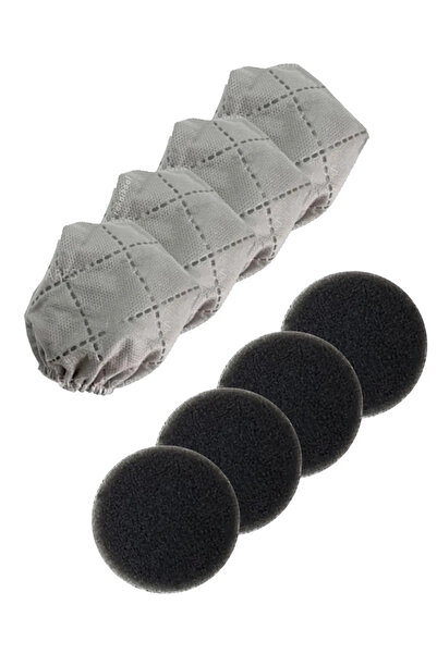 Fakir Uyumlu Darky Comfort Dikey 2 In 1 Dik Süpürge Toz Torbası ve Sünger Filtresi • 4 Paket