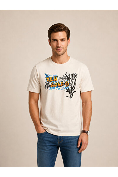 Vigoss Jeans Vigoss Printed Oversize Men's T-Shirt 62536-30010