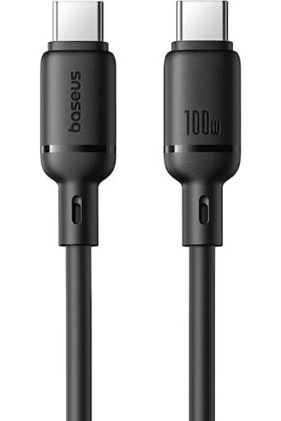 Baseus Καλώδιο USB 2.0 Σειράς USB-C Αρσενικό - USB-C 100W PD Μαύρο 1μ P103777...