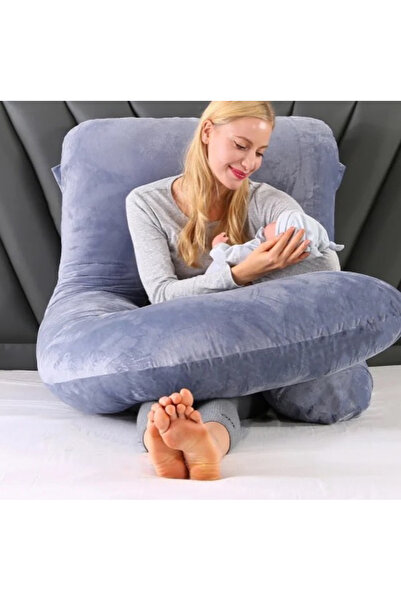 molody U-Shaped Full Body Pregnancy Pillow - Comfortable Maternity Pillow wit...