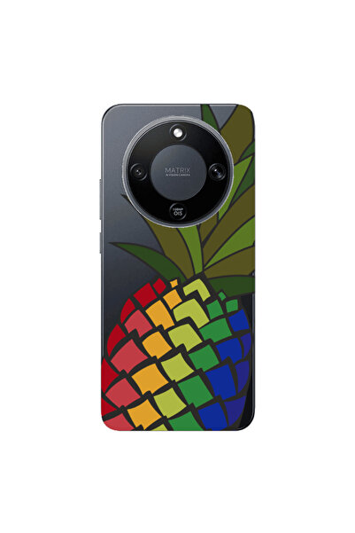 Other Honor Magic 8 Lite Pineapple 2 Transparent Silicone TPU Θήκη