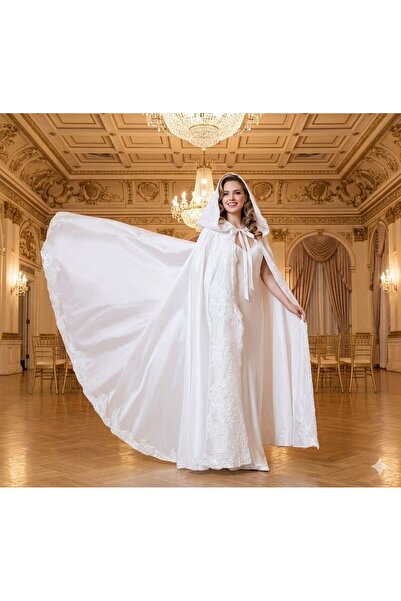 Generic White Bridal Abaya