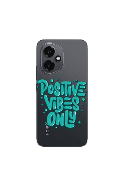 Other Honor Magic 400 Positive Vibes Only Transparent Silicone TPU Θήκη