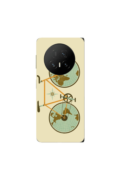 Other Honor Magic V5 Bike map Transparent Silicone TPU Θήκη