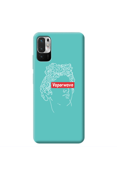Other Xiaomi Redmi Note 10 Pro 5G Vaporwave Turquoise Colored Silicone TPU Θήκη
