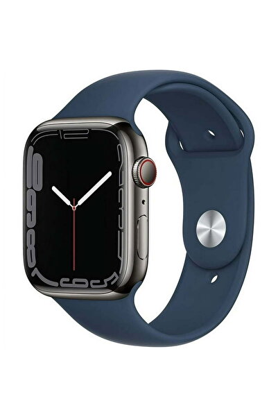 Apple Смарт часовник Серия 7, GPS + CELL, 45мм, Графитено неръждаема стомана,...