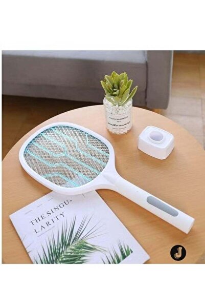 JAJEEK Electric Mosquito Swatter – USB Rechargeable Bug Zapper Racket with Du...