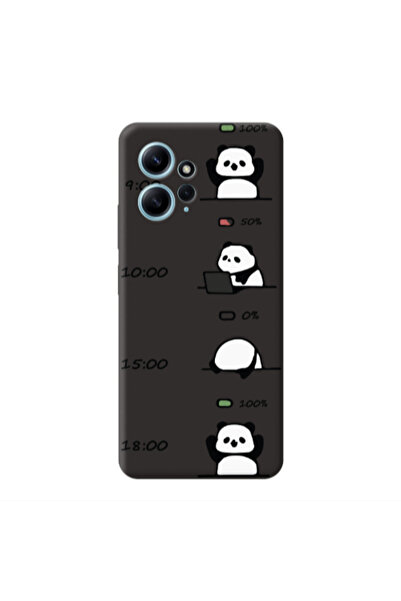 Other Xiaomi Redmi Note 12 4G My situation at work Black Colored Silicone TPU...