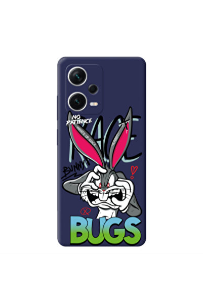 Other Xiaomi Poco X5 No Patience Dark blue Colored Silicone TPU Θήκη