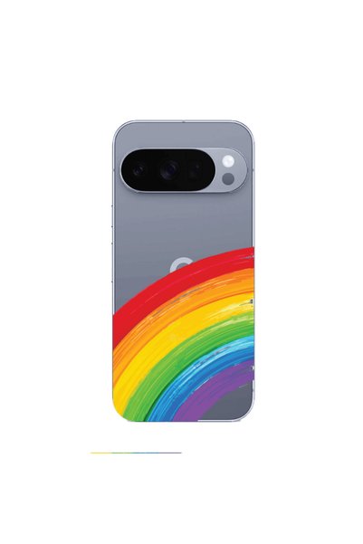 Other Google Pixel 10 Pro XL Rainbow 3 Transparent Silicone TPU Θήκη