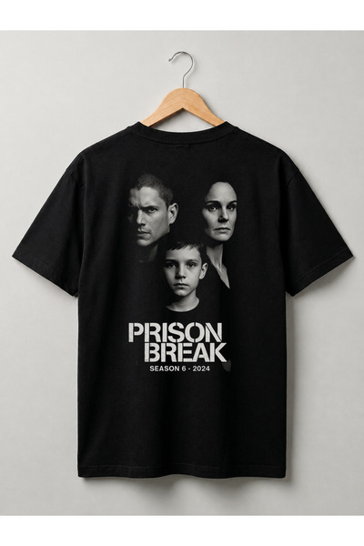 Grafftee Clothing Prilagođena majica Prison Break dizajnirana za unisex, 100%...