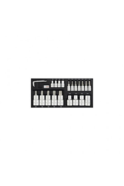 IUS-MOB Set de chei Torx WGB 1/4 " + 1/2 ", interne și externe, 23 de piese, ...