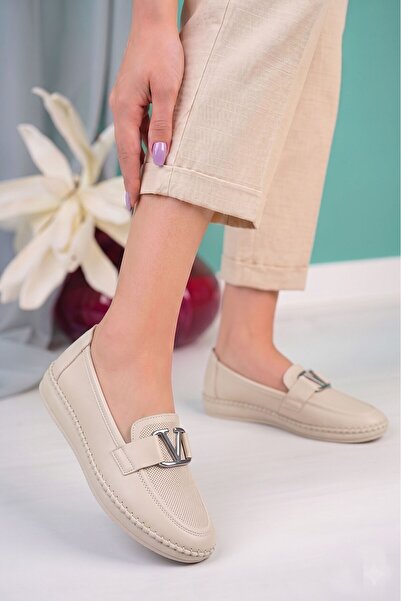 AlbiShoes Women's 4-Point Buckle Detail Anatomical Non-Slip Sole Comfortable ...