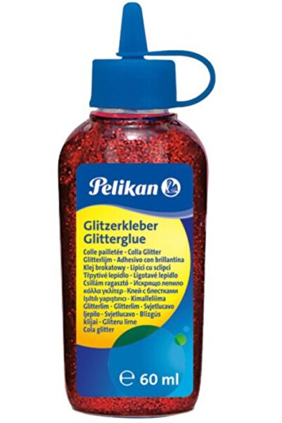 Pelikan Κόλλα με γκλίτερ 60ml Κόκκινο (300384)