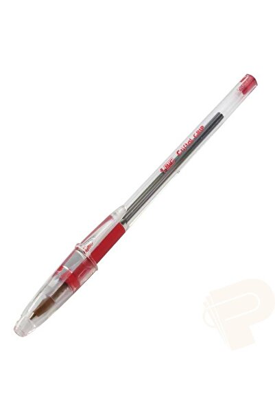 Bic Στυλό Κρίσταλ Γκριπ Κόκκινο 1mm (802803)