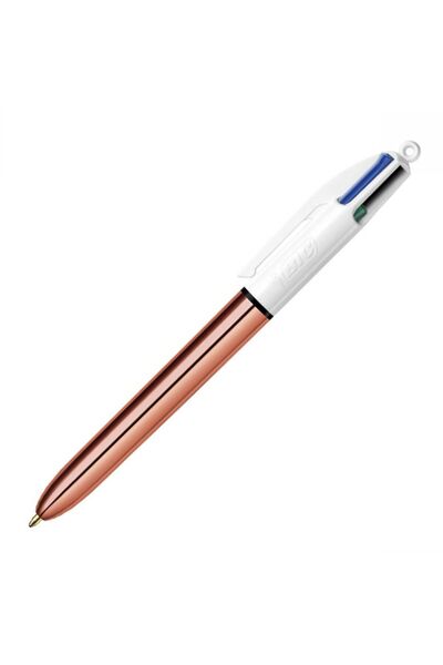 Bic Στυλό 4 χρωμάτων Ροζ Χρυσό