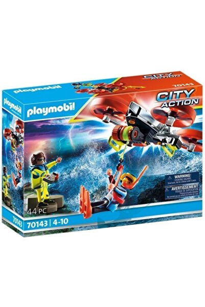 Playmobil Επιχείρηση διάσωσης καταδυτών με drone (70143)