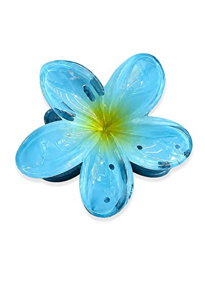 SHAKA Blue Shk2007 Lotus Flower Figured Hairpin