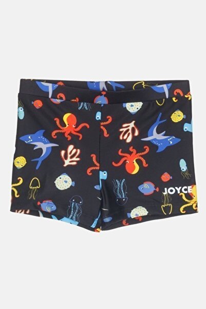 JOYCE Μαγιό Μποξεράκι Χταπόδι Μαύρο (2544805-1)
