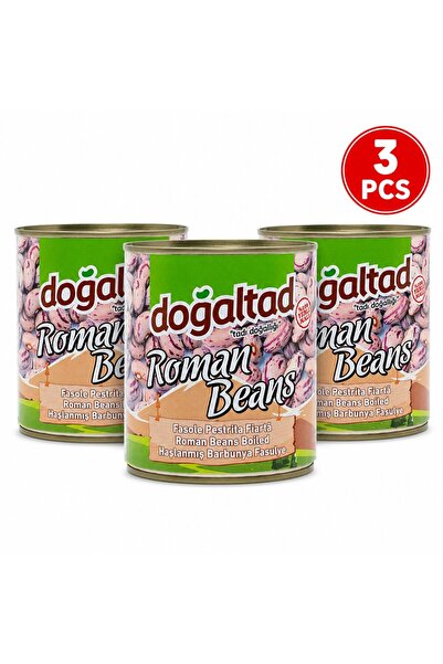 DOĞALTAT Fasole Pestrita Barbunya Naturala Dogaltad Set 3 Buc 800 Gr
