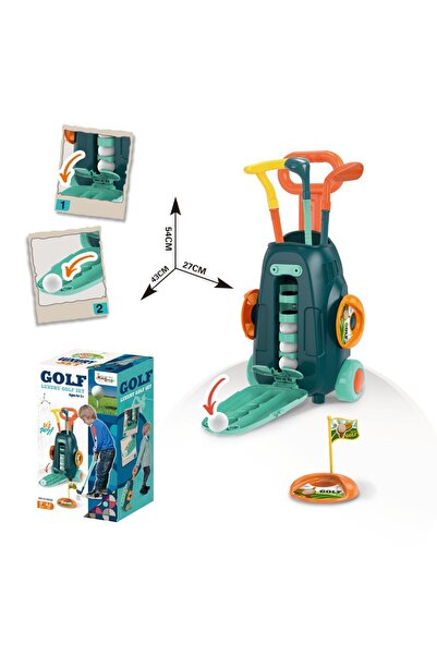 Blue Toys Παιδικό Σετ Γκολφ Με Πολυτελή Αξεσουάρ (MKQ942561)