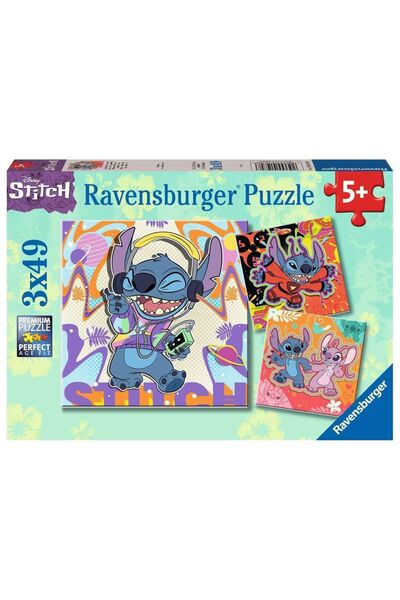 RAVENSBURGER Παζλ 3x49 Στιτς (12001070)