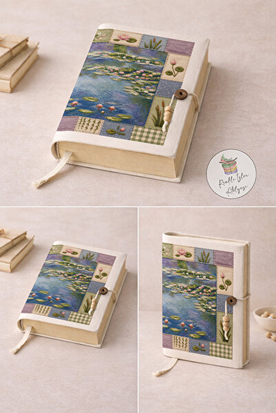 renkli izler atölyesi Patchwork Art Series Book Cover |   Digital Printed Fab...