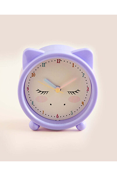 REDTAG Purple Cat Ear Alarm Clock