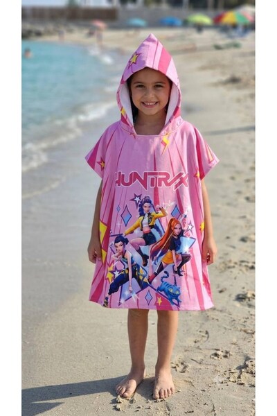 Mother Choise Girl's Hntrx Most Popular Sea, Pool, and Swimming Course Poncho...