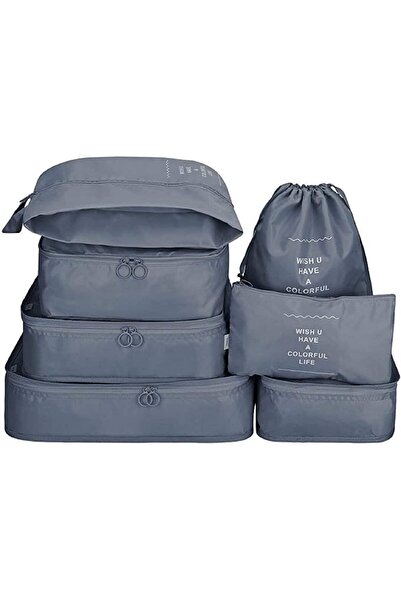 PRITZKER 7CS Set Travel Luggage Organizer, Storage Bag Waterproof Traveling A...