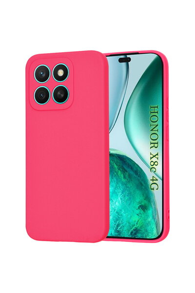 Techsuit Husă pentru Honor X8c - SoftFlex - Roz aprins
