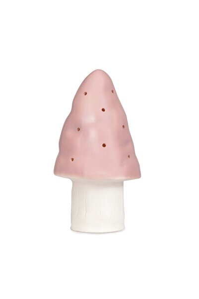 Egmont Toys Lampă de veghe LED vintage, roz, în formă de ciupercă