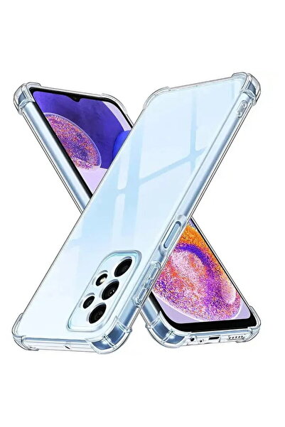 Techsuit Husă pentru Samsung Galaxy A23 4G / A23 5G - Silicon transparent ant...