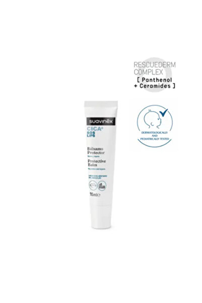 Suavinex Cica+ SOS Βάλσαμο χειλιών, 15 ml