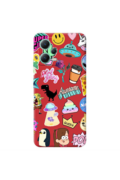Other Xiaomi Redmi Note 12 Pro 5G Cartoon queen Red Colored Silicone TPU Θήκη