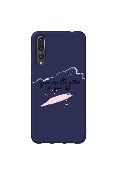 Other Huawei P20 Pro You are the authors Dark blue Colored Silicone TPU Θήκη