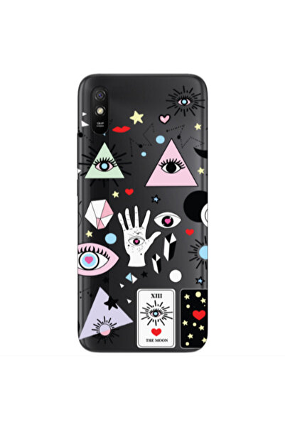 Other Xiaomi Redmi 9A Pyramid eyes Transparent Silicone TPU Θήκη