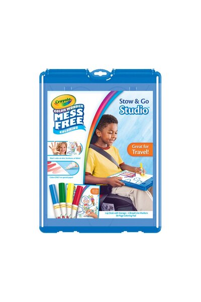 Crayola Color Wonder Mess Free Stow & Go Travel Kit