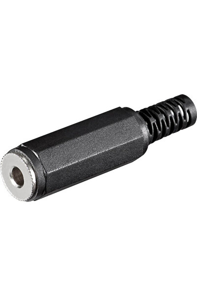 goobay Θηλυκό βύσμα 3.5mm, 10 τεμάχια, Μαύρο (11059)