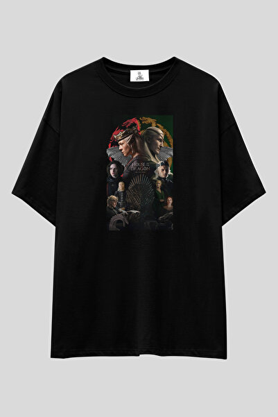 UmbraWear Tricou din seria House of the Dragon |   Tricou unisex, 100% bumbac...